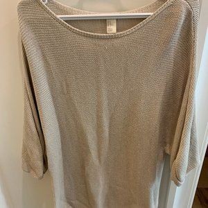 Long Beige Sweater